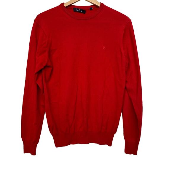 Pierre Cardin Red Sweater - Size Small - Classic & Stylish - Picture 1 of 7